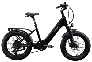 ΠΟΔΗΛΑΤΟ Lombardo Aurelia Compact E-Bike 20 Black Matt DRIMALASBIKES